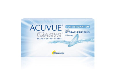 ACUVUE OASYS FOR ASTIGMATISM - SILICONE HYDROGEL 2 Week (6 LENS PK) (Toric,Weekly)