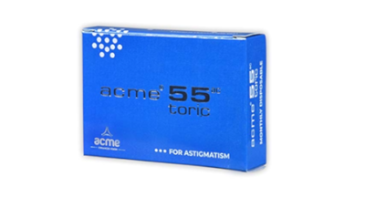 ACME 55 TORIC WITH UV (6 LENS PK) (Toric,Monthly)