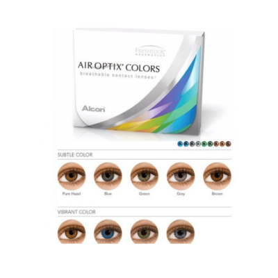 AIR OPTIX COLORS - SILICONE HYDROGEL (2 LENS PK) (Zero Power)