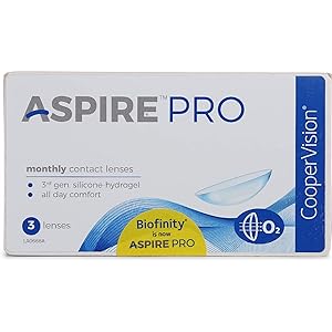 ASPIRE PRO (3 LENS PK) (Spherical,Monthly)