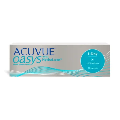 ACUVUE OASYS 1 DAY WITH HYDRALUXE TECHNOLOGY (30 LENS PK ) (Spherical,Daily)