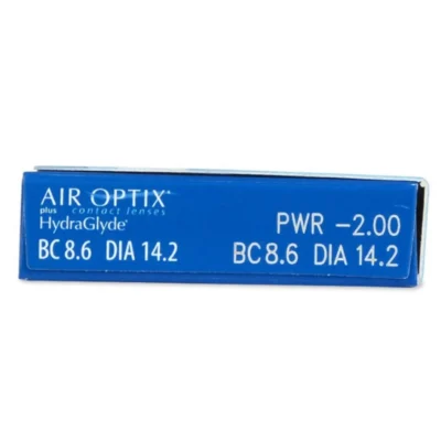 AIR OPTIX PLUS HYDRAGLYDE SPH - SILICONE HYDROGEL 3 LENS PK (Spherical,Monthly) - Image 3