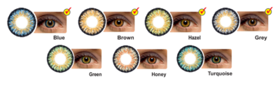 CELEBRATION COLORS WEEKLY PREMIUM(10 LENS PK)  RAINBOW